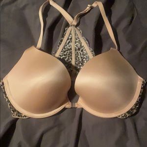 Beige Razor Back Bra
